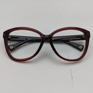 🕶️Coach HC8074 Burgundy/Dark Tortoise Sunglasses (frame only) 58/15-135 /JLE222​